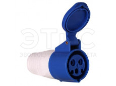 Розетка кабельная 3x16A IP44 PPS-213 переносная Розетка кабельная 3x16A IP44 PPS-213 переносная